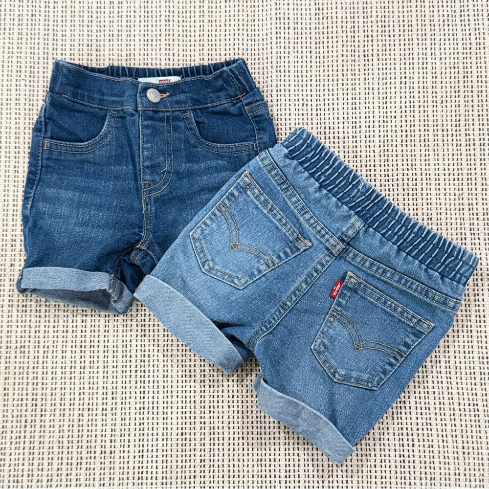 Baby Levi’s Shorts - Size 9 Months - 2 pair.